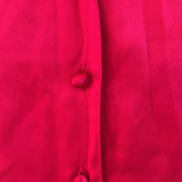 Argenti 100% silk button down blouse - Picture 4 of 7